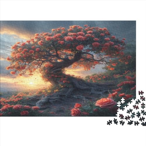 Lebensbaum Puzzle 1000 Teile,Puzzle Für Erwachsene, Impossible Puzzle, GesKükenlichkeitsspiel Für Die Ganze Familie,Puzzle Legespiel- Erwachsenenpuzzle Puzzel 1000pcs (75x50cm) von BIYQBWPLX