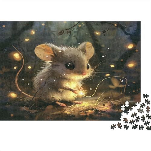 Maus Puzzle 1000 Teile, Erwachsene, Klassische Puzzle, Impossible Puzzle,GesKükenlichkeitsspiel Für Die Ganze Familie Erwachsenenpuzzle Ab 14 Jahren Puzzel 1000pcs (75x50cm) von BIYQBWPLX