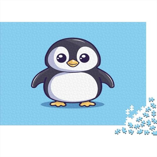 Pinguin Puzzle 1000 Teile Für Erwachsene Und Kinder Ab 14 Jahrenfür Stressabbauer Puzzlespiel Erwachsenen Puzzlespiel Puzzel 1000pcs (75x50cm) von BIYQBWPLX