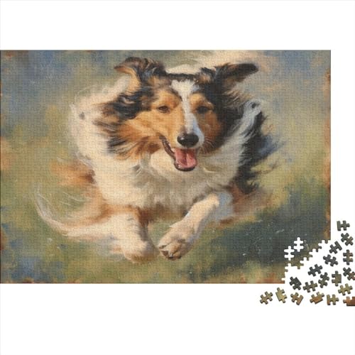 SchafeHund Puzzle 1000 Teile Puzzle Für Erwachsene Und Kinder Ab 14 Jahren,Puzzlespiel Erwachsenen Puzzlespiel Puzzel 1000pcs (75x50cm) von BIYQBWPLX