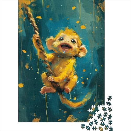 AFFE Puzzle 1000 Teile Puzzles Für Erwachsene Lernspiel Herausforderungsspielzeug 1000-teilige Puzzlespiel Für Erwachsene Kinder Puzzel 1000pcs (75x50cm) von BIZLCHSYU