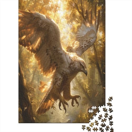 Adler Puzzle 1000 Teile Puzzle Erwachsene Schwieriges Schwer Puzzle Für Erwachsene Und Kinder Ab 14 Jahren Puzzel 1000pcs (75x50cm) von BIZLCHSYU