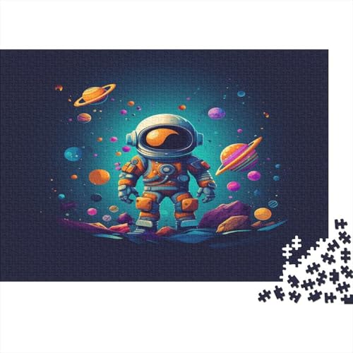 Astronaut Puzzlespiel 1000 Teile, Puzzle Erwachsene 1000 Teile, Impossible Puzzle GesKükenlichkeitsspiel Für Die Ganze Familie, Puzzle Erwachsene 1000 Teile Puzzel 1000pcs (75x50cm) von BIZLCHSYU