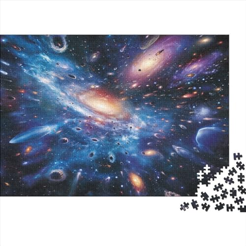 EIN Himmel voller Galaxien 1000 Stück Puzzles Für Erwachsene Teenager Stress Abbauen Familien-Puzzlespiel 1000-teiliges Puzzle Kinder Lernspiel Spielzeug Geschenk Puzzel 1000pcs (75x50cm) von BIZLCHSYU