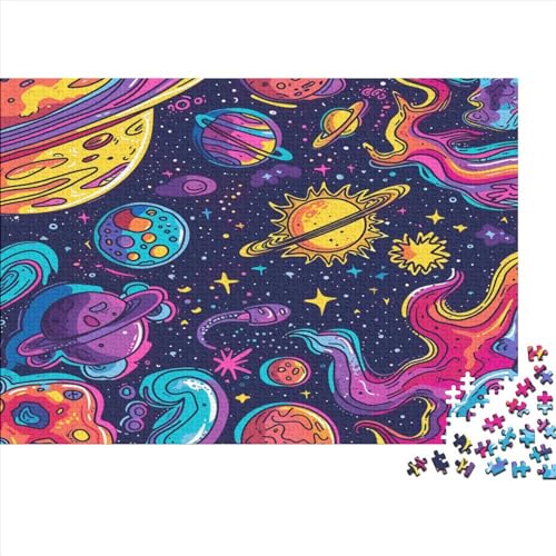 Galaxie Puzzle 1000 Teile Puzzle Für Erwachsene Und Kinder Ab 14 Jahren Puzzel 1000pcs (75x50cm) von BIZLCHSYU