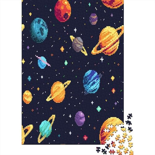 Galaxie Puzzle 1000 Teile Puzzles Für Erwachsene Lernspiel Herausforderungsspielzeug 1000-teilige Puzzlespiel Für Erwachsene Kinder Puzzel 1000pcs (75x50cm) von BIZLCHSYU