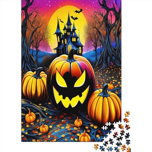 Kürbis Halloween 1000 Teile Puzzle, Puzzles Für Erwachsene, 1000 Teile Puzzlespiel Für Jugendliche & Erwachsene Puzzlespiel Puzzel 1000pcs (75x50cm) von BIZLCHSYU