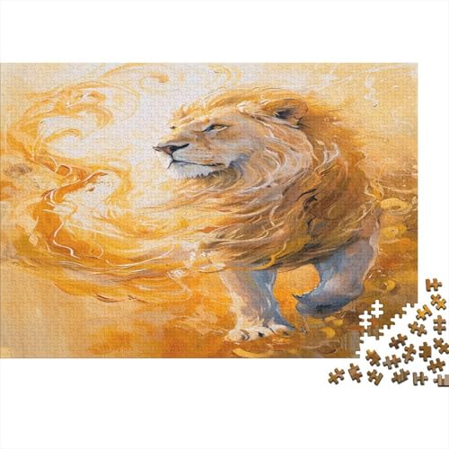 Löwe Puzzle 1000 Teile Erwachsene Puzzles Für Erwachsene Klassische Puzzles 1000 Teile Erwachsene Puzzlespiel Schwer Pädagogisches Spielzeug Erwachsene Kinder Puzzel 1000pcs (75x50cm) von BIZLCHSYU