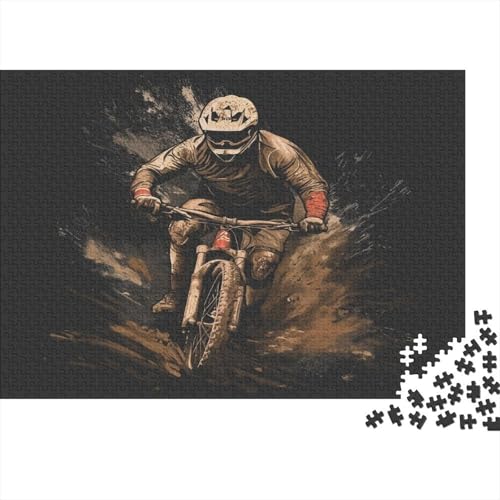 Mountainbike Puzzle 1000 Teile,Puzzle Für Erwachsene, Impossible Puzzle,Puzzle 1000 Puzzle Home DekoRatteion Puzzle,Erwachsenenpuzzle Puzzel 1000pcs (75x50cm) von BIZLCHSYU