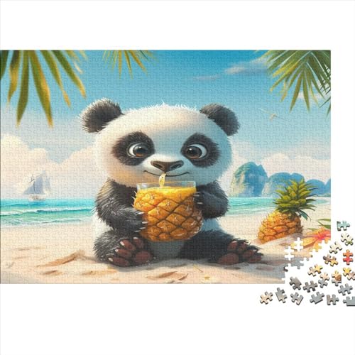 Panda Puzzlespiel 1000 Teile, Puzzle Erwachsene 1000 Teile, Impossible Puzzle GesKükenlichkeitsspiel Für Die Ganze Familie, Puzzle Erwachsene 1000 Teile Puzzel 1000pcs (75x50cm) von BIZLCHSYU