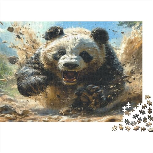 Riesenpanda Puzzle 1000 Teile Puzzle Für Erwachsene Und Kinder Ab 14 Jahren Puzzel 1000pcs (75x50cm) von BIZLCHSYU