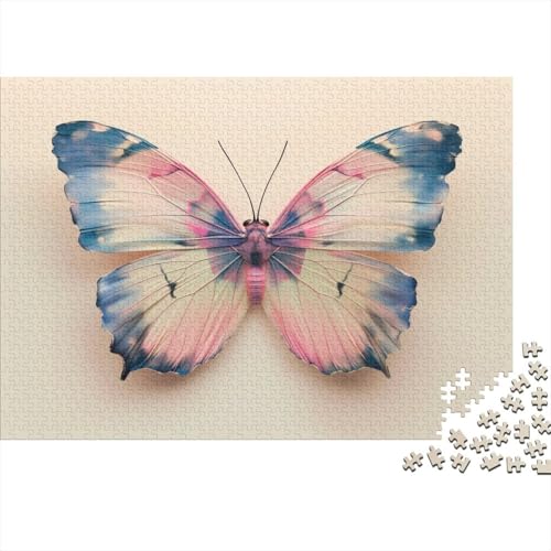 Schmetterling Puzzle 1000 Teile,Puzzle Für Erwachsene, Impossible Puzzle,Puzzle Farbenfrohes Legespiel,GesKükenlichkeitsspiel Für Die Ganze Familie Puzzel 1000pcs (75x50cm) von BIZLCHSYU