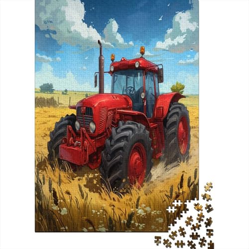 Zugmaschine 1000 Stück Puzzles Für Erwachsene Teenager Stress Abbauen Familien-Puzzlespiel Mit Poster in 1000-teiliges Puzzle Kinder Lernspiel Spielzeug Geschenk Puzzel 1000pcs (75x50cm) von BIZLCHSYU