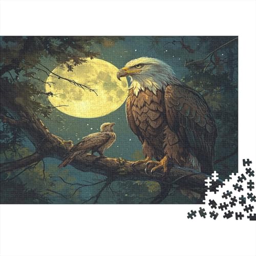 Adler Puzzle 1000 Teile, Erwachsene, Klassische Puzzle, Impossible Puzzle,Geschicklichkeitsspiel Für Die Ganze Familie Erwachsenenpuzzle Ab 14 Jahren Puzzel 1000pcs (75x50cm) von BJLZGUDFV