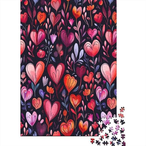 Blume 1000 Stück Puzzles Für Erwachsene Teenager Stress Abbauen Familien-Puzzlespiel 1000-teiliges Puzzle Kinder Lernspiel Spielzeug Geschenk Puzzel 1000pcs (75x50cm) von BJLZGUDFV