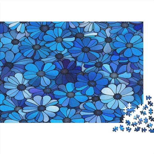 Blume Puzzle 1000 Teile,Puzzlespiel Für Erwachsene,Impossible Puzzle,Puzzle GesKükenlichkeitsspiel Für Die Ganze Familie, Geschenke Für Männer/Frauen Erwachsenen Puzzel 1000pcs (75x50cm) von BJLZGUDFV