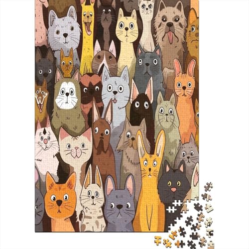 Border Collie Puzzle mit 1000 Teilen für Erwachsene, unmöglich, Geschicklichkeitsspiel für die ganze Familie, anspruchsvolle Puzzlespiele, tolles Geschenk für Erwachsene, 1000 Stück (75 x 50 cm) von BJLZGUDFV