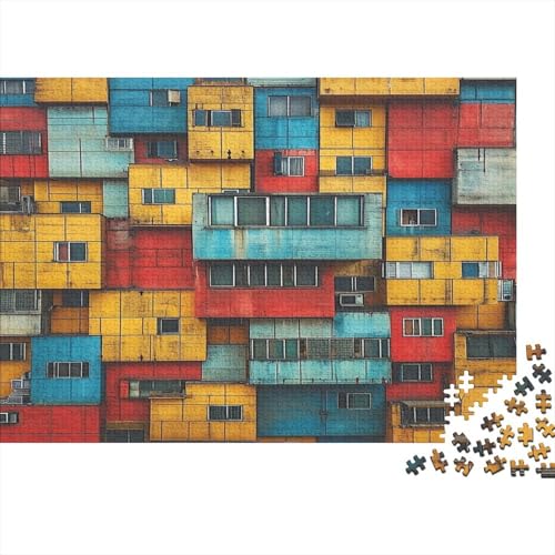 ColoRot Building Blocks Puzzle 1000 Teile Puzzle Für Erwachsene Und Kinder Ab 14 Jahren,Puzzlespiel Erwachsenen Puzzlespiel Puzzel 1000pcs (75x50cm) von BJLZGUDFV