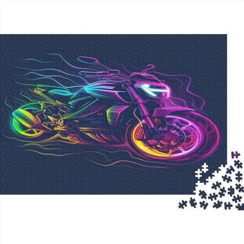 Dirt Bike 1000 Teile Puzzle Für Erwachsene, Hochwertige Recycelbare MateriAußerirdische Und Druck Puzzlespiel, Familienspiel, Geschenk Für Liebhaber Oder Freunde Puzzel 1000pcs (75x50cm) von BJLZGUDFV