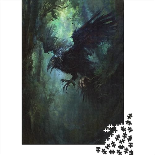 Eagle Puzzle 1000 Teile Puzzle für Erwachsene Entspannung Puzzlespiel Klassisches Puzzle für die Wanddekoration von Geschenken des Rahmens für Familienfotos 1000 Stück (75 x 50 cm) von BJLZGUDFV