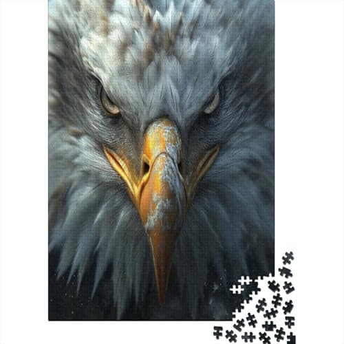 Eagle Puzzle mit 1000 Teilen Puzzle für Erwachsene Unmögliche Puzzles Geschicklichkeitsspiel Für Die ganze Familie Dekoration Holzpuzzle 1000 Teile (75 x 50 cm) von BJLZGUDFV