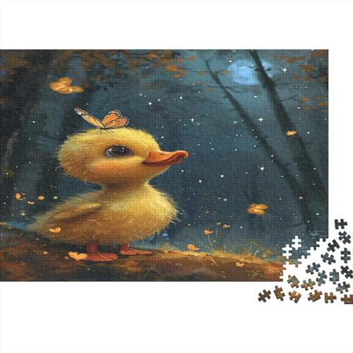 Gelbe Ente 1000 Teile,Impossible Puzzle,Geschicklichkeitsspiel Für Die Ganze Familie, Erwachsenen Puzzlespiel Puzzel 1000pcs (75x50cm) von BJLZGUDFV