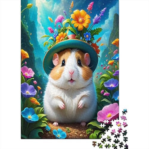 Hamster Puzzle 1000 Teile Puzzle Für Erwachsene Und Kinder Ab 14 Jahren Puzzel 1000pcs (75x50cm) von BJLZGUDFV