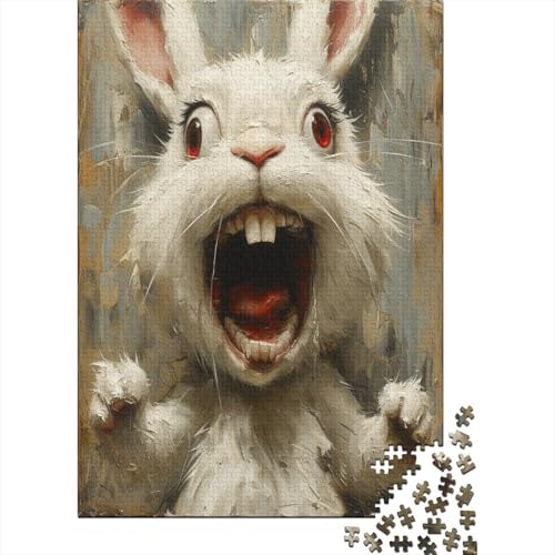 Kaninchen 1000 Stück Puzzle Für Erwachsene 1000 Stück Puzzle Für Erwachsene-Crazy Süßigkeiten-1000 Stück Puzzle Große Puzzles Kinder Lernspiel Spielzeug Geschenk Puzzel 1000pcs (75x50cm) von BJLZGUDFV