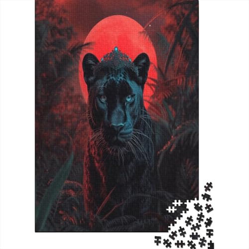 Lion Puzzles, Puzzle 1000 Teile, Puzzle für Erwachsene, Puzzle Landschaften, Puzzle mit hochwertigem Druck, 1000 Stück (75 x 50 cm) von BJLZGUDFV