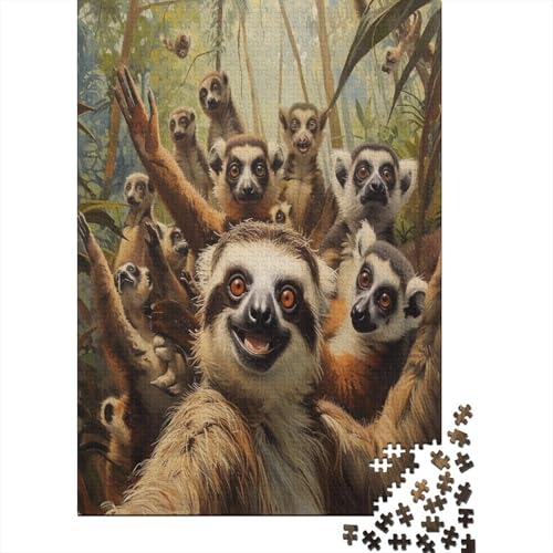 Sloth Puzzles, Puzzle 1000 Teile, Puzzle für Erwachsene, Puzzle Landschaften, Puzzle mit hochwertigem Druck, 1000 Stück (75 x 50 cm) von BJLZGUDFV