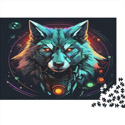 Wolf Puzzle 1000 Teile Puzzles Für Erwachsene Klassische Puzzles 1000 Teile Erwachsene Puzzlespiel Erwachsene 1000 Teile Erwachsenen Puzzlespiel Puzzel 1000pcs (75x50cm) von BJLZGUDFV