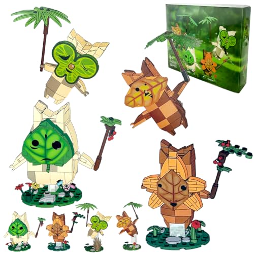 Zelda Bausteine Set, 4 Stück Niedliche Zelda Brickheadz Action Figuren, Zelda Puzzle Diamant Blocks, Zelda Ziegelsteine Bauspielzeug, Zelda Deko Spielzeug Modell Geschenke für Fans Kinder Erwachsene von BJPERFMS