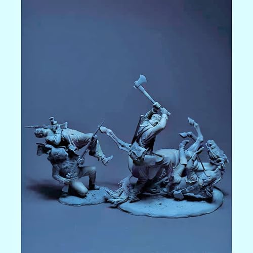 BJYCCAR 1/32 Ancient European Samurai Warrior Resin Modellbausatz Unbemaltes und unmontiertes Resin Modell //D7X4g1 von BJYCCAR