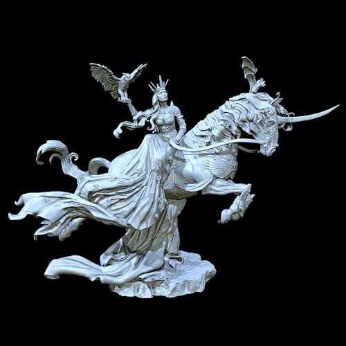 BJYCCAR 65mm Ancient Female Warrior Resin Soldier Model Kit Unbemalt und unmontiert Resin Modell //D7X1g4 von BJYCCAR