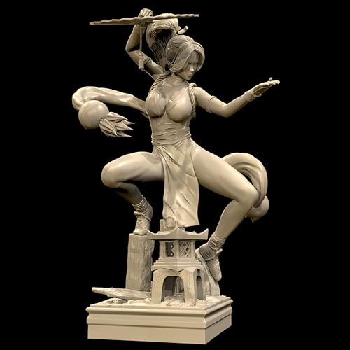 BJYCCAR 75mm Ancient Female Warrior Resin Soldier Model Kit Unbemalt und unmontiert Resin Modell //D7X1g2 von BJYCCAR