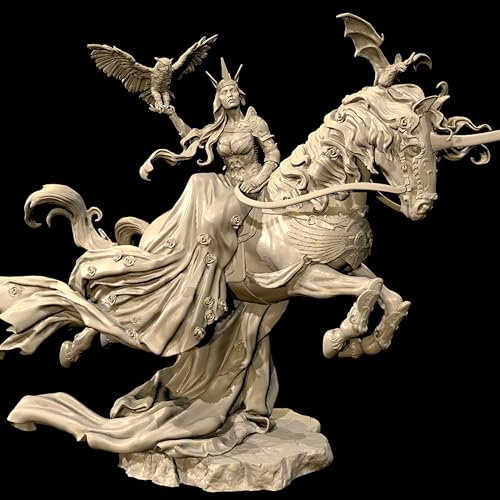 BJYCCAR 85mm Ancient Female Warrior Resin Soldier Model Kit Unbemalt und unmontiert Resin Modell //D7X1g5 von BJYCCAR