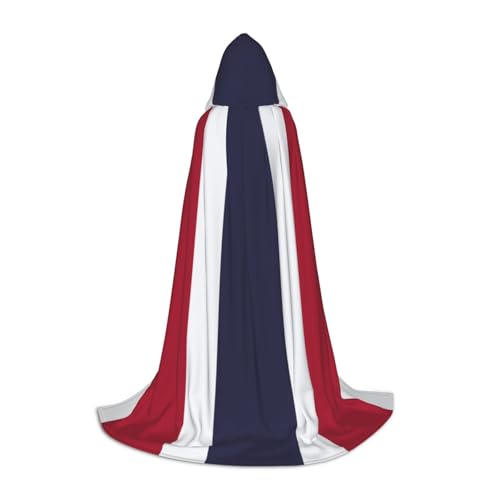 BKDODKS Umhang mit thailändischer Flagge, Unisex, mit Kapuze, für Cosplay, Gothic, Renaissance und mehr von BKDODKS