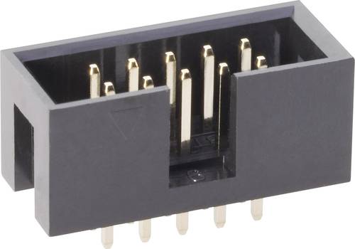 BKL Electronic 10120550 Stiftleiste ohne Auswurfhebel Rastermaß: 2.54mm Polzahl Gesamt: 6 Anzahl Re von BKL Electronic