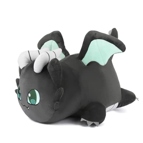 Katzen-Plüschtier, süßes Geschenk für Kinder, Aphmau Meemeows-Plüschtiere (Drachen-Katze, 25 cm) von BKPAPTXY