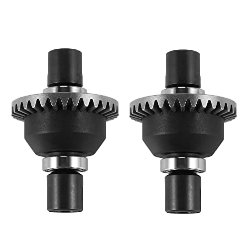 BLASHRD 2 StüCk Differential Set EA1057 für JLB Racing Cheetah 11101 21101 J3 Speed 1/10 RC Auto Teile Upgrade Teile von BLASHRD