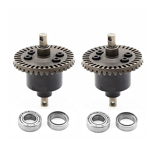 BLASHRD 2 StüCke Vorne Hinten Differential mit Lager für Slash VXL Stampede 1/10 RC Auto Upgrade Teile von BLASHRD