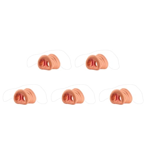 BLASHRD 5X Pig Nasenband KostÜM Gummi Schnauze Erwachsenes Kind Halloween Funny Tricks Geschenke von BLASHRD