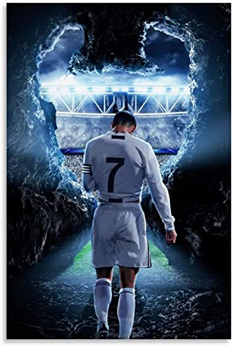 Holz Puzzle 1000 Teile Fußballspieler Cristiano Ronaldo Sport Puzzles für Erwachsene und Kinder anspruchsvoll 1000 Piece 29.5x19.6inch(75x50cm) Kein Rahmen von BLIJR