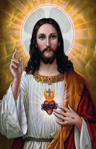 Puzzle 200 Teile Erwachsene und Kinder Fantasy Art Religiöser Glaube Poster Jesus-Christ God Hand Up Holz Puzzles Stress Freisetzung Spiel 200 Piece 13.7x9.8inch(35x25cm) Kein Rahmen von BLIJR