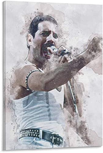 Puzzle für 1000 Teile Freddie Mercury Frontmann der Pop-Rock-Band Queen Holz Puzzlespiel Erwachsenen und Kinder puzzle Poster 1000 Piece 29.5x19.6inch(75x50cm) Kein Rahmen von BLIJR