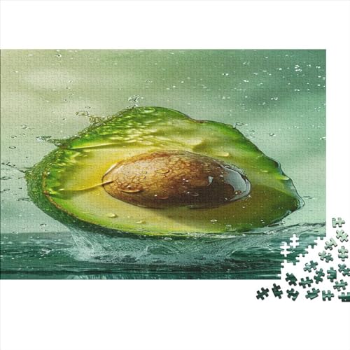 Holz Puzzles 1000 Teile Erwachsene Rätsel | Avocado | Puzzle Erwachsene 1000 Teile Herausforderndes Geschicklichkeitsspiel Für Die Ganze 1000pcs (75x50cm) von BLISSCOZY