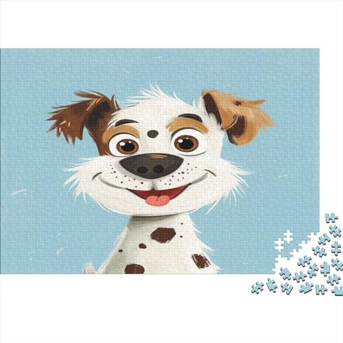 Lovable Hund 300 TeileHolz Puzzle, Puzzles Für Erwachsene,300 Teile Rätsel Für Jugendliche & Erwachsene 300pcs (40x28cm) von BLISSCOZY