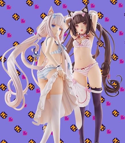 58 Vanilla Chocola Ecchi Figuren Hentai Figur Action Anime Figur Mädchen Home Decor Sammlerstück Figurensammlung 1/6(2pcs) von BLISSVAC