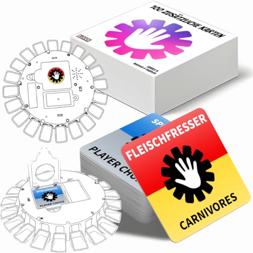 BLOOOK 100 Zusätzliche Karten für Denke Worte Spiel,Think Words Spiel Extra Card - Bilingual Englisch-Deutsch von BLOOOK