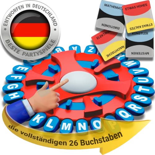 BLOOOK Thinking Words Spiel Deutsch,Wörter Sturm Spiel,Brettspiele,Wörterspiel Erwachsene Kinder,Gesellschaftsspiele,Spiel des Jahres,Familienspiel 2-8 Personen,Tabletop Spiele (Neuer) von BLOOOK